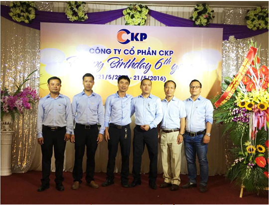 Kỷ niệm 6 năm thành lập Công ty Cổ phần CKP